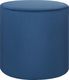 Beliani Puf welurowy 47 cm ciemnoniebieski LOVETT 1