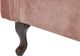 Beliani Szezlong welurowy prawostronny różowy LATTES 4