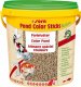 Sera Pond Color Sticks 10 l, granulat - pokarm wybarwiający dla ryb stawowych 1