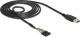 Delock 1.8m, Czarny (83785) 2