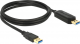 Kabel USB Delock USB-A - USB-A 1.5 m Czarny (83647) 1