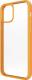 PanzerGlass Etui ClearCase do iPhone 12 Mini Orange Antibacterial 2