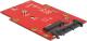 Delock Micro SATA, Czerwony (62636) 1