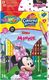 Patio Kredki ołówkowe trójkątne dwukolorowe 12 sztuk 24 kolory + temperówka Colorino Kids Minnie 1