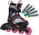 Rolki K2 Łyżworolki Marlee Splash 2021 czarno-różowe r. L (35-40) 2