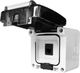 Scame Gniazdo RJ45 w obudowie IP66 zamykane pojedyncze 5192 3