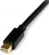 Kabel StarTech DisplayPort Mini - DisplayPort Mini 1.8m czarny (MDPEXT6) 1