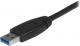 Kabel USB StarTech USB-A - USB-A 2 m Czarny (USB3LINK) 2