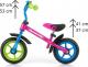 Rowerek biegowy Milly Mally Dragon Multicolor (2176) 1