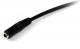 Kabel StarTech Jack 3.5mm - Jack 3.5mm 1m czarny (MUHSMF1M) 3
