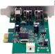 Kontroler StarTech PCIe x1 - 2x FireWire 800 + 1x FireWire 400 (PEX1394B3LP) 2