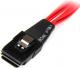 StarTech SFF 8482 - SFF 8087, 0.5m, Czerwony (SAS808782P50) 2