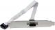 StarTech DB-9 - IDC-10, 0.4m, Szary (PLATE9M16) 1