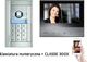 Bticino Zestaw wideodomofonowy czarny Classe 300X13 z WiFi klawiatura numeryczna + Panel SFERA New Bticino 365911B himp 1