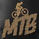 Topslang Koszulka rowerowa na rower z rowerem górskim MTB męska czarna REGULAR M 1
