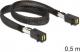 Delock SFF 8643 - SFF 8643, 0.5m, Czarny (83386) 1