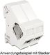 Delock DELOCK Keystone holder for DINrail with earthing - 86232 2