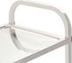 vidaXL Wózek kelnerski 2-półkowy 107x55x90 cm stal nierdzewna (50912) 4