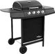 vidaXL 3053622 Grill ogrodowy gazowy 8 kW 48.5 cm x 37.5 cm 1