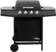vidaXL 3053622 Grill ogrodowy gazowy 8 kW 48.5 cm x 37.5 cm 2