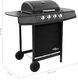 vidaXL 3053622 Grill ogrodowy gazowy 8 kW 48.5 cm x 37.5 cm 4