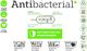 Moxom Antybakteryjny 2L Pojemnik Organizer z Pokrywką na Zabawki Leki Żywność Moxom Antibacterial 2
