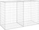 vidaXL Mur gabionowy z pokrywami, stal galwanizowana, 150x60x100 cm 2