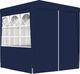 vidaXL Namiot imprezowy ze ściankami, 2x2 m, niebieski, 90 g/m 6