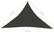 vidaXL VidaXL Żagiel przeciwsłoneczny 160 g/m, antracyt, 3,5x3,5x4,9 m, HDPE 5