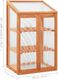 vidaXL Miniszklarenka 60 cm x 45 cm x 100 cm (314848) 7