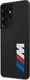 BMW Etui BMW BMHCS21LMSLBLBK S21 Ultra G998 czarny/black hardcase Silicone Signature Logo 2
