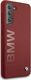 BMW Etui BMW BMHCS21SSLBLRE S21 G991 czerwony/red hardcase Silicone Signature Logo 4