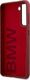 BMW Etui BMW BMHCS21SSLBLRE S21 G991 czerwony/red hardcase Silicone Signature Logo 7