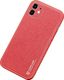 Dux Ducis Dux Ducis Yolo eleganckie etui pokrowiec ze skóry ekologicznej iPhone 12 czerwony 4