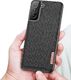 Dux Ducis Dux Ducis Fino etui pokrowiec pokryty nylonowym materiałem Samsung Galaxy S21 5G czarny 2