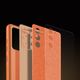 Dux Ducis Dux Ducis Yolo eleganckie etui pokrowiec ze skóry ekologicznej Samsung Galaxy S20 FE 5G pomarańczowy 10