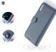 Dux Ducis Dux Ducis Hivo skórzane etui z klapką pokrowiec ze skóry naturalnej portfel na karty i dokumenty iPhone 12 Pro / iPhone 12 niebieski 4