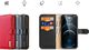 Dux Ducis Dux Ducis Hivo skórzane etui z klapką pokrowiec ze skóry naturalnej portfel na karty i dokumenty iPhone 12 Pro / iPhone 12 czarny 8