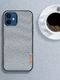 Dux Ducis Dux Ducis Fino etui pokrowiec pokryty nylonowym materiałem iPhone 12 mini niebieski 13