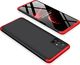 GKK GKK 360 Protection Case etui na całą obudowę przód + tył Samsung Galaxy M51 czarno-czerwony 2