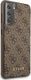 Guess Guess GUHCS21SG4GFBR S21 G991 brązowy/brown hard case 4G Metal Gold Logo 4