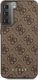 Guess Guess GUHCS21LG4GFBRS21 Ultra G998 brązowy/brown hard case 4G Metal Gold Logo 3
