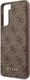 Guess Guess GUHCS21MG4GFBR S21+ G996 brązowy/brown hard case 4G Metal Gold Logo 6