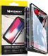 Wozinsky Wozinsky Full Magnetic Case magnetyczne etui 360 pokrowiec na przód i tył z wbudowanym szkłem iPhone 12 Pro / iPhone 12 czarno-przezroczysty 1