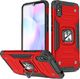 Wozinsky Wozinsky Ring Armor pancerne hybrydowe etui pokrowiec + magnetyczny uchwyt Xiaomi Redmi 9A czerwony 1