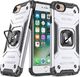 Wozinsky Wozinsky Ring Armor pancerne hybrydowe etui pokrowiec + magnetyczny uchwyt iPhone SE 2020 / iPhone 8 / iPhone 7 srebrny 1