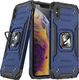 Wozinsky Wozinsky Ring Armor pancerne hybrydowe etui pokrowiec + magnetyczny uchwyt iPhone XS / iPhone X niebieski 1