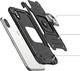 Wozinsky Wozinsky Ring Armor pancerne hybrydowe etui pokrowiec + magnetyczny uchwyt iPhone XS / iPhone X czerwony 3