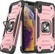 Wozinsky Wozinsky Ring Armor pancerne hybrydowe etui pokrowiec + magnetyczny uchwyt iPhone XS / iPhone X różowy 1