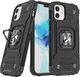 Wozinsky Wozinsky Ring Armor pancerne hybrydowe etui pokrowiec + magnetyczny uchwyt iPhone 12 mini czarny 1